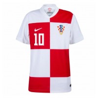 Croatia Luka Modric #10 Replica Home Shirt Euro 2024 Short Sleeve
